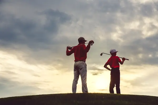What did the golfer dad want for Father's Day?