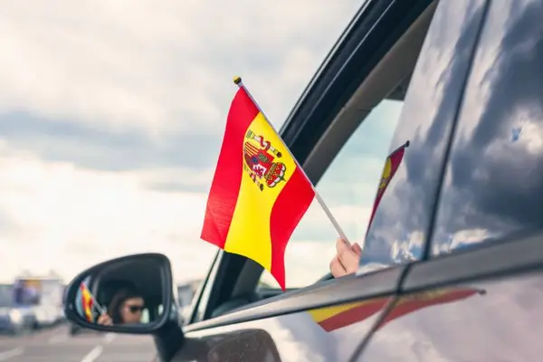 What are rental cars called in Spain?