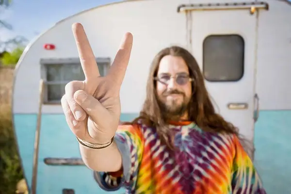 Why did the hippie's microwave stop working?
