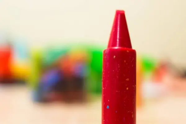 Why did the nurse always choose the red crayon?