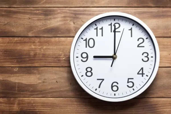 Why did the clock get removed from the library?