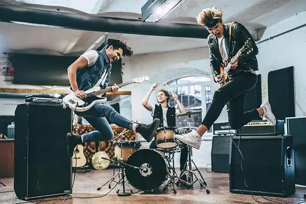 What math figure is also in the band?